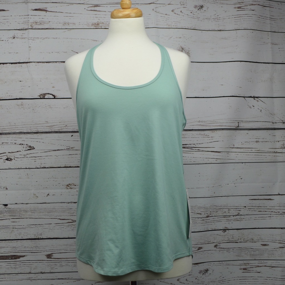 Lululemon Tech Mesh Singlet Size 8 Color =SWTR